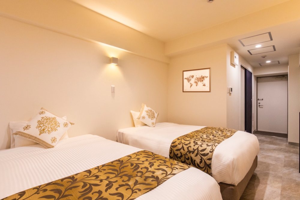 HOTEL KINJO Nica's美栄橋駅 8 Nicas1 ツインルーム【24平米】 客 rooms