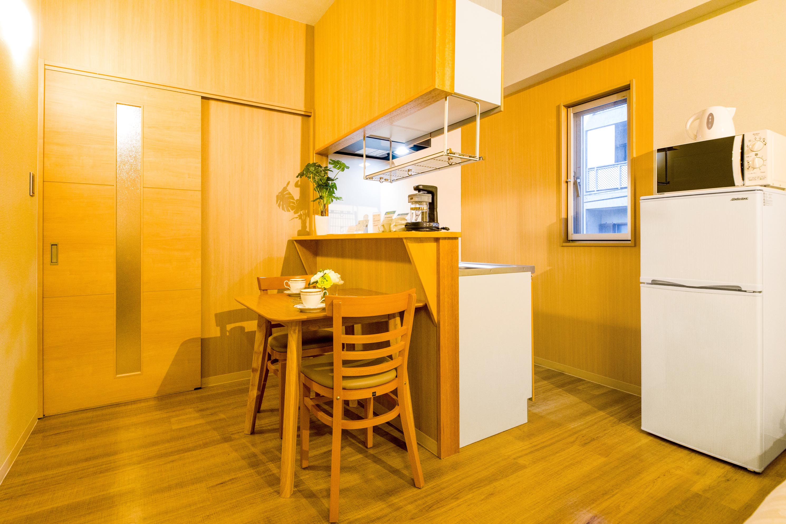 HOTEL KINJO 波の上ビーチ前 73 ツインルーム【30平米】 キッチン