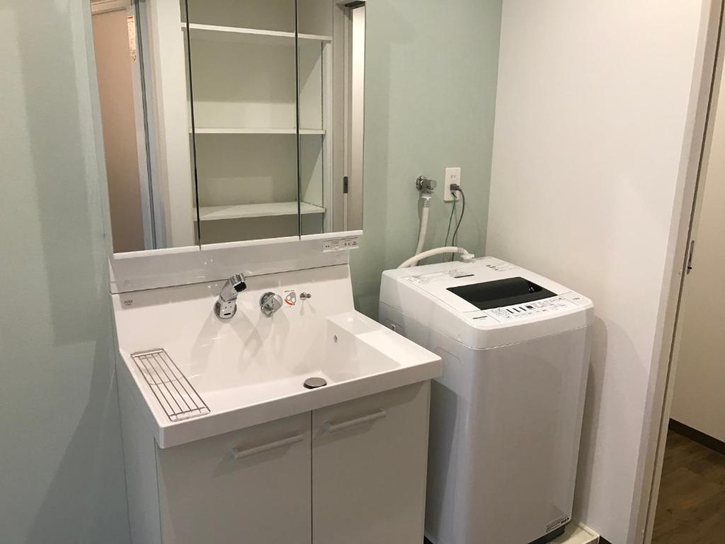 HOTEL KINJO ライカム北中城 330 ツインルーム【23平米】 洗面・洗濯機