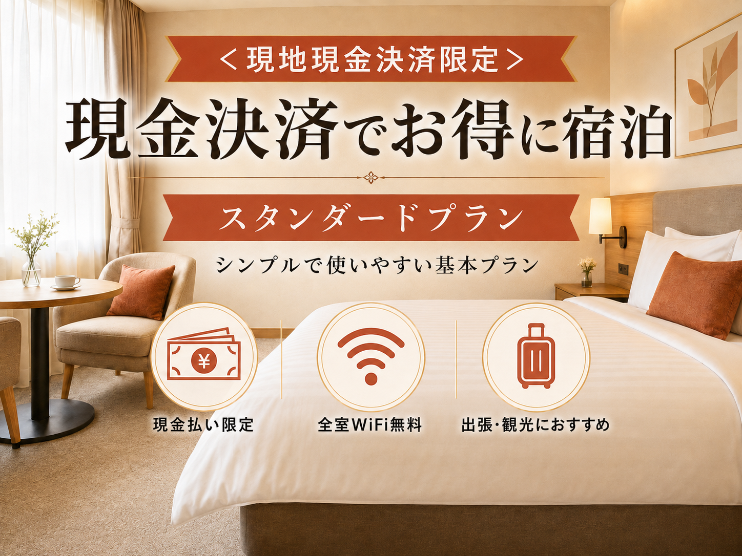 ＜現地現金決済限定＞☆期間限定スペシャルプライス♪（通年）